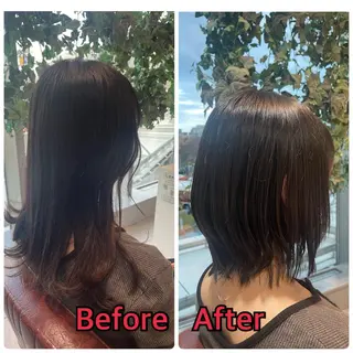 ショート 平 真亜里のヘアスタイル