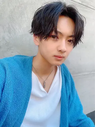 ショート メンズ LOM/メンズサロン 狸小路7丁目のヘアスタイル