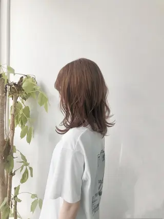 ミディアム カラー パーマ ヘアアレンジ メンズ キッズ ネイル マツエク・マツパ eir心斎橋店所属・エビスザキレン/メン ズ/心斎橋🌳のヘアスタイル