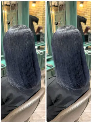 ミディアム 🌟透明感カラー 🌟松岡勇輝のヘアスタイル