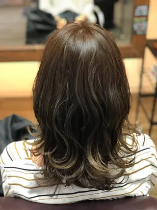 カラー 大人艶カラー/ ショートカット　辻岡のヘアスタイル