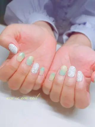 ネイル arm in arm ︎✿Yamamotoのマツエク・マツパデザイン