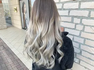 ミディアム 高月 瞭のヘアスタイル