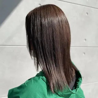 ミディアム カラー パーマ ヘアアレンジ メンズ キッズ マツエク・マツパ sara 荒井店のヘアスタイル