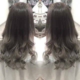 ロング カラー 💓シールエクステ ルミエールのヘアスタイル