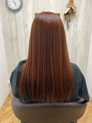 ミディアム カラー ヘアーサロン feel所属・磯山 美咲のヘアスタイル