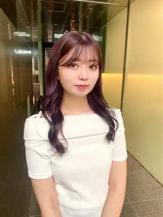 ロング カラー ひかり/ショート /似合わせカラーのヘアスタイル