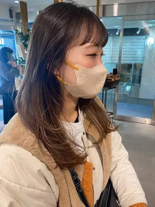 ロング sea's所属・ヒラカホ/矢場町/ ブリーチ/似合わせのヘアスタイル