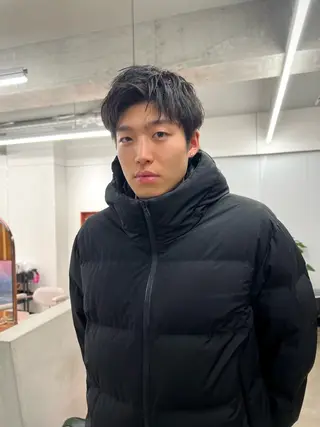 ショート ケアブリーチ/ ハイトーン/牧野のヘアスタイル