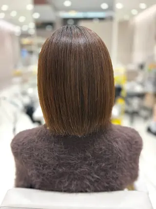 ショート 銀座/赤み消し/ 透明感カラー🩶りくのヘアスタイル