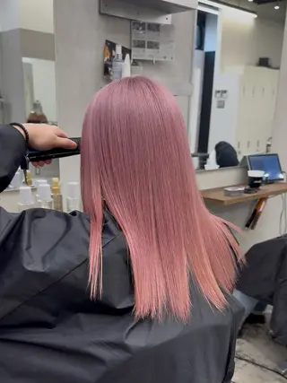 セミロング カラー ✨ハイトーンカラー✨ /⭐︎Yudai⭐︎のヘアスタイル