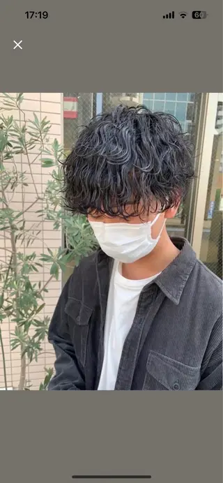 パーマ メンズ 【美髪を叶える💝】 溝の口/栗原智恵のヘアスタイル