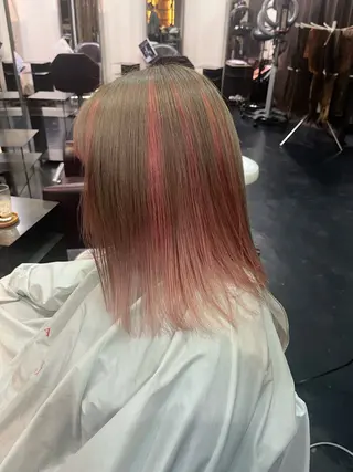 カラー 西宮北口　　yua モデル募集中のヘアスタイル