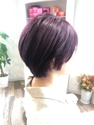 ショート カラー takuma 【meret橿原店】のヘアスタイル