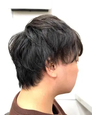 ショート メンズ 薮内 香保里のヘアスタイル