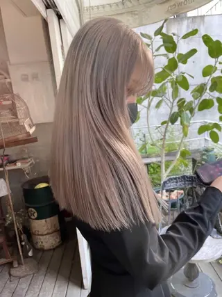 ミディアム カラー ヘアアレンジ ❤️カラー得意 🧡松浦睦樹❤️のヘアスタイル
