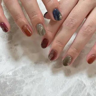 ネイル essence所属・pétit maakoのネイルデザイン