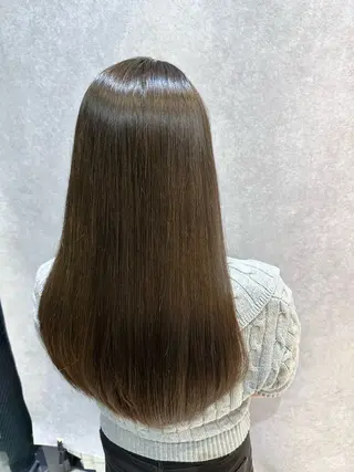 ロング 🔸縮毛矯正/髪質 改善カラー石崎🔸のヘアスタイル
