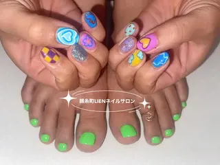 ネイル Lien_リエン ゆみのネイルデザイン