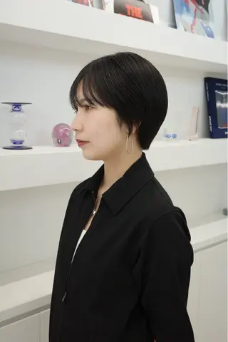 ショート 🌱ぱつっと/ボブ 🌱のヘアスタイル