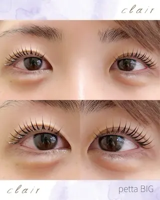 マツエク・マツパ claire BEAUTY SALON所属・若林 瞳華のマツエク・マツパデザイン