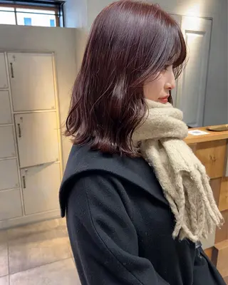 ミディアム rena ✶伏見/パーマのヘアスタイル