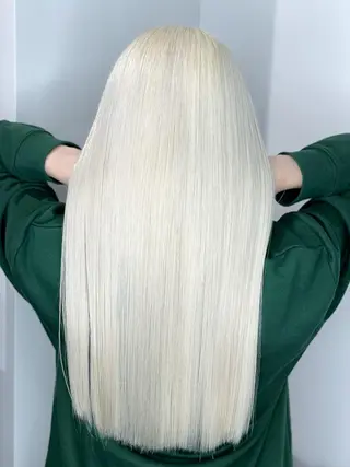 セミロング カラー ヘアアレンジ メンズ ⭐️柏木皇気ブリーチ ムラ修正/他店直しのヘアスタイル