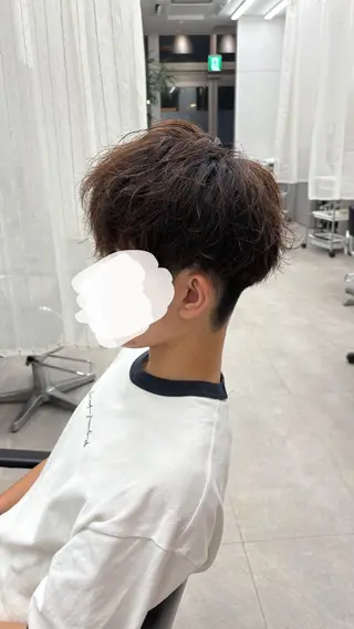 パーマ メンズ 草場 遼子のヘアスタイル