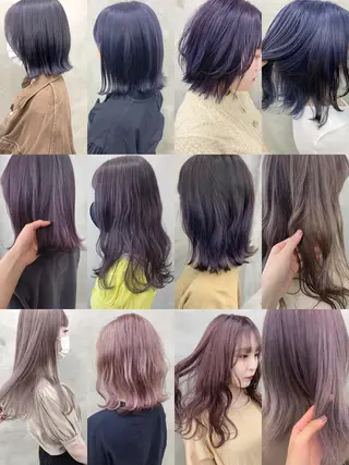 カラー ブームボックス所属・🐝ハイトーンカラー hachi🐝のヘアスタイル