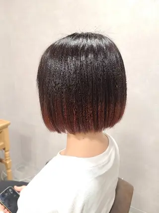 ショート カラー 桐島 令奈のヘアスタイル