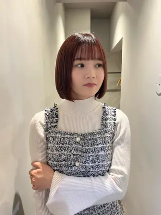 ショート カラー uni所属・uni/ 綜一郎/ショートのヘアスタイル