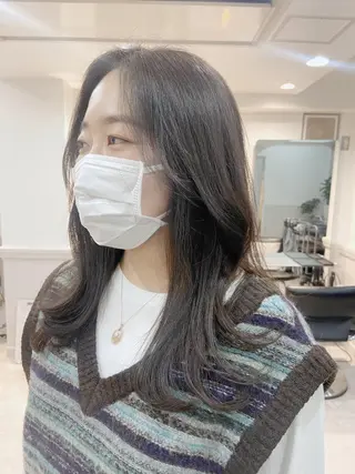 セミロング 山下夕月 ショート🫧ボブのヘアスタイル