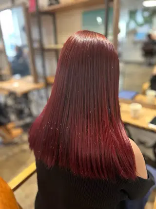 カラー 吉田 光姫のヘアスタイル