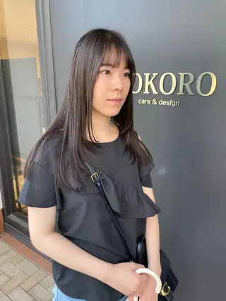 ミディアム SINCE【シンス】所属・Hika.ハイトーン 髪質改善🩵ᩚ🫧のヘアスタイル