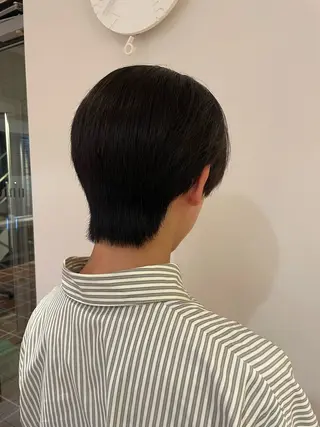 メンズ ayane / ダウンパーマ/艶髪のヘアスタイル