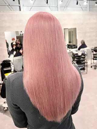 ロング カラー Via officialのヘアスタイル