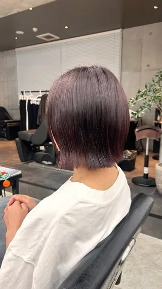 ショート カラー ボブ/暖色カラー 🎧 kei 🎀のヘアスタイル