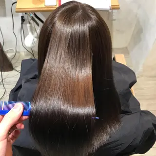 カラー パーマ keshiki大名所属・Keshiki大名 安部 真輝のヘアスタイル