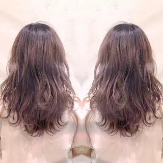 セミロング カラー ブリーチ/髪質改善 🍊店長MASAKiのヘアスタイル