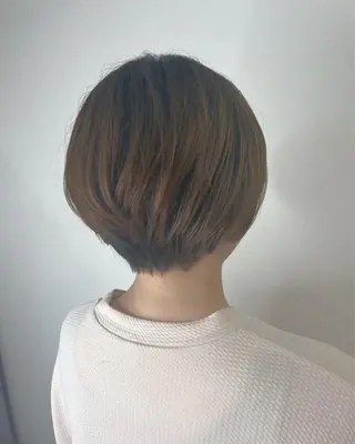 ショート 川畑 大地/波巻きパーマのヘアスタイル