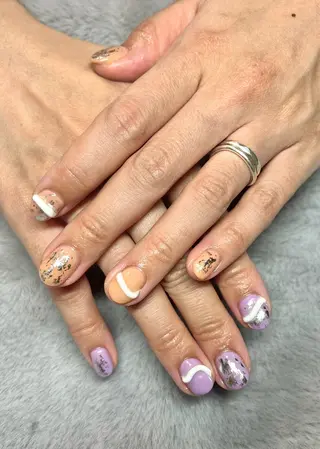 ネイル Ribbon佐野店 小泉のネイルデザイン