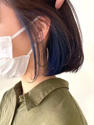 ショート カラー ANNA /艶髪/ハイトーンのヘアスタイル