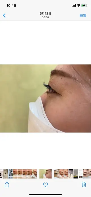 マツエク・マツパ 濱田 さらさのヘアスタイル