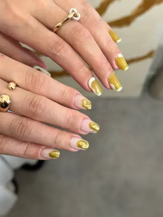 ネイル kiii.__ ✴︎*のネイルデザイン