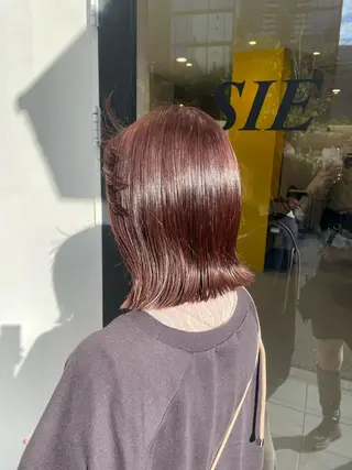 ミディアム カラー Koto🌿 ブリーチなしカラーのヘアスタイル