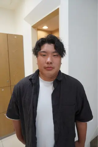 パーマ メンズ 光岡 楓稀のヘアスタイル