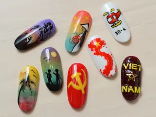 ネイル Kawaii Nail Salon所属・Kawaii-jp Tomisatoのネイルデザイン