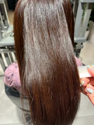 ロング カラー ✨髪質改善矯正× ブリーチ✨YU-KIのヘアスタイル