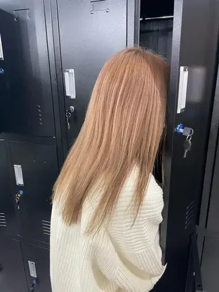 ミディアム カラー パーマ ヘアアレンジ メンズ キッズ ネイル マツエク・マツパ カラー特化サロン Eir心斎橋のヘアスタイル