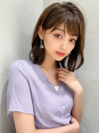 ミディアム 髪質改善🇰🇷 店長🇰🇷keiのヘアスタイル